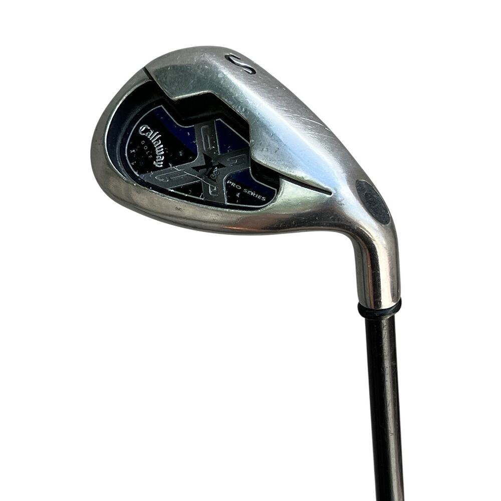 Callaway X-18 Pro Sand Wedge RH Stiff Graphite 36" READ Bad Grip & Ferrule